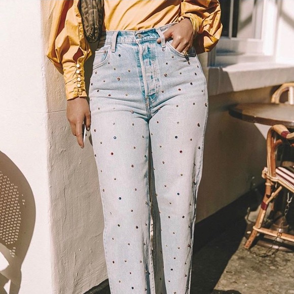 Levi's Denim - Levi’s Ribcage Straight Ankle Stuffed Jeans